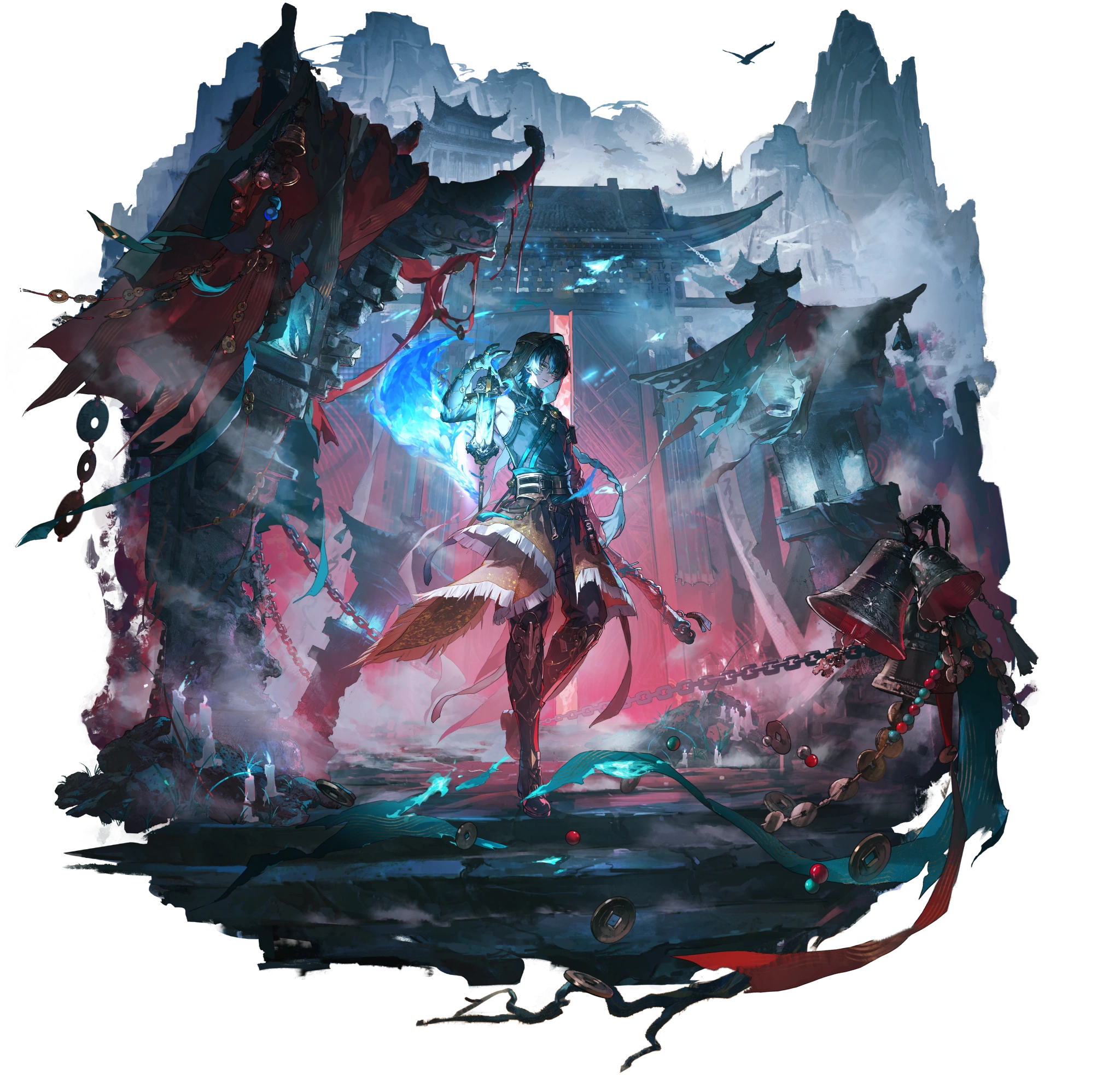Jingran Wuthering Waves splash artwork